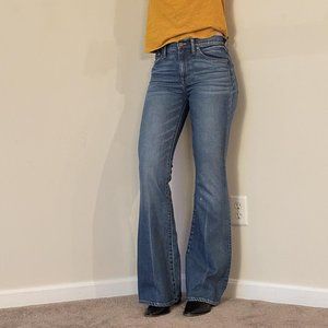 Madewell Flea Market Flare 26 NWT Maribel wash